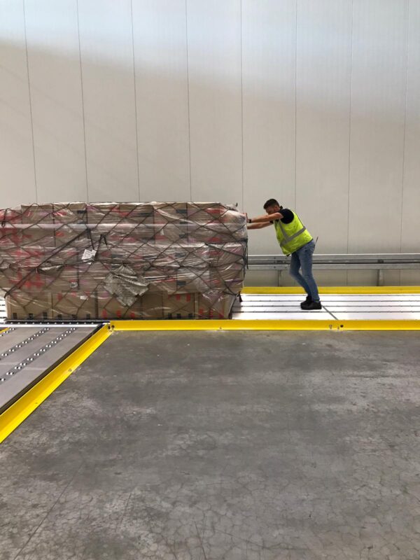 MRS for warehouse pushing the load